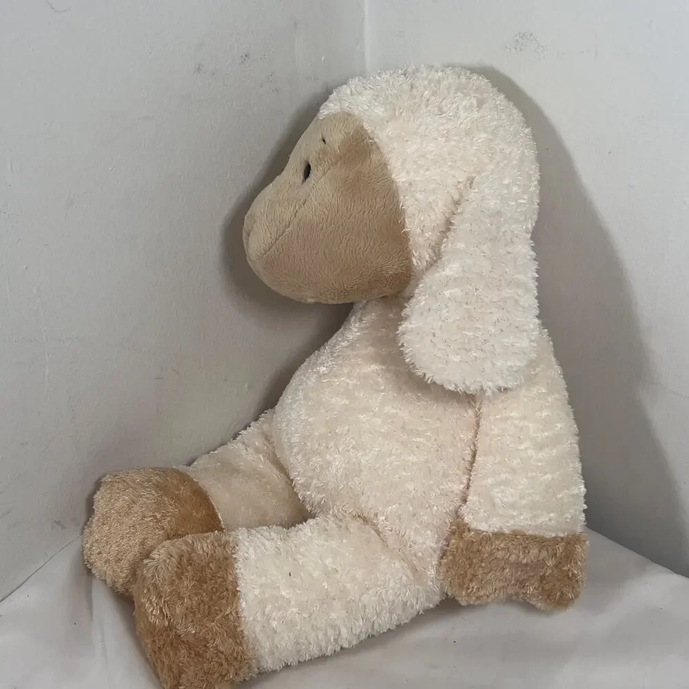 Ganz Peardrops Lamb Plush Cream/Tan Fleece Very Soft Plastic Eyes Toy